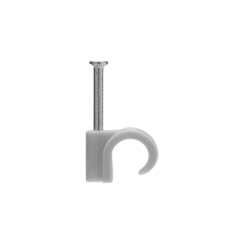 Attache câble D.8-12mm gris x100