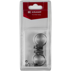 Collier de serrage inox D.15-24mm x2
