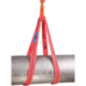 Sangle de levage 5 tonnes 2/4m Rouge