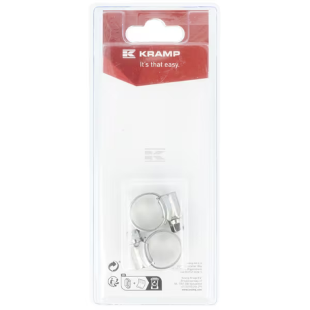 Collier de serrage acier D.10-16mm x2