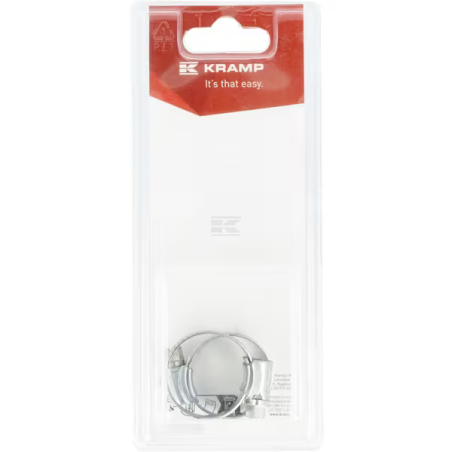Collier de serrage acier D.16-27mm x2