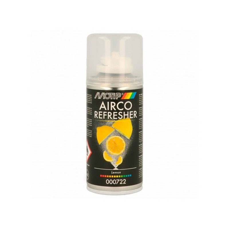Désodorisant airco refresher citron 150ml Motip