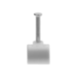 Attache câble D.8-12mm gris x100