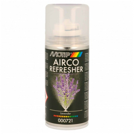 Désodorisant airco refresher lavande 150ml Motip