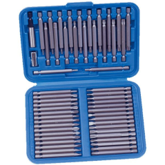 Coffret 55 embouts de vissage 1/4 75mm