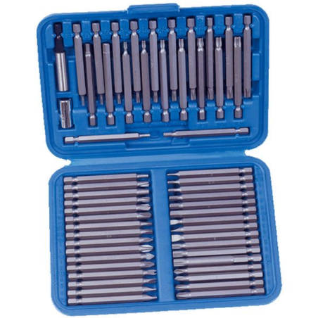 Coffret 55 embouts de vissage 1/4 75mm