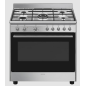 Cuisinière à gaz 5 feux + four 115L 90x60cm SMEG Cuisinière à gaz 5 feux + four 115L 90x60cm SMEG