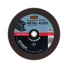 Disque à tronçonner métal 300x2.5x25.4mm SCID