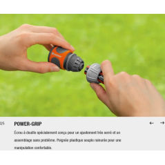 Raccord de robinet rapide D.13-15mm Gardena