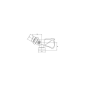 Robinet machine à laver orientable arrivée 15/21 sortie 20/27 (1/2 - 3/4)