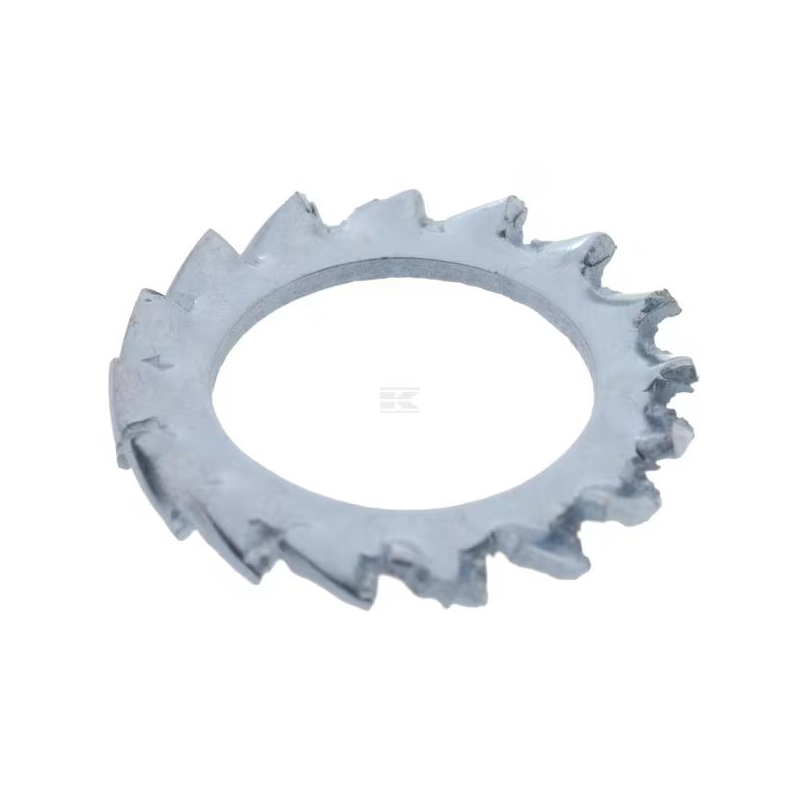 Rondelle frein éventail dentelée acier zingué M12 D.20mm x100