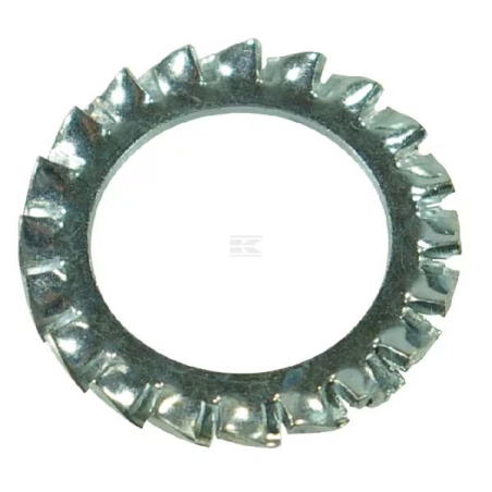 Rondelle frein éventail dentelée inox M16 D.11mm x50