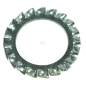 Rondelle frein éventail dentelée inox M16 D.11mm x50