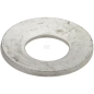 Rondelle frein plate acier zingué M10 22mm x100