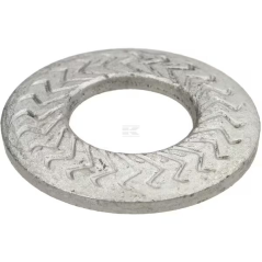 Rondelle frein plate acier zingué M10 22mm x100