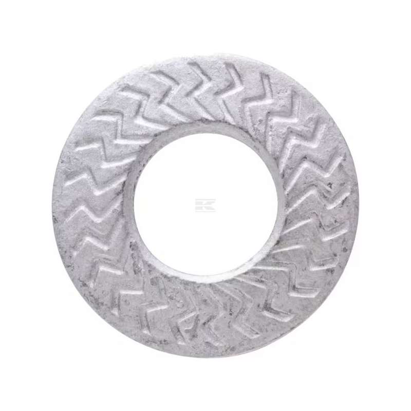 Rondelle frein plate acier zingué M8 18mm x100