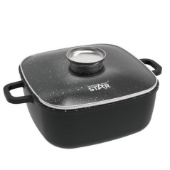 Set 2 poeles 24cm + 2 casseroles  24cm et 28cm