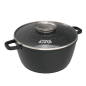 Set 2 poeles 24cm + 2 casseroles  24cm et 28cm