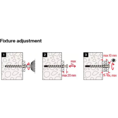 Vis à béton UltraCut FBS II 6 x 40/5 US à tête hexagonale