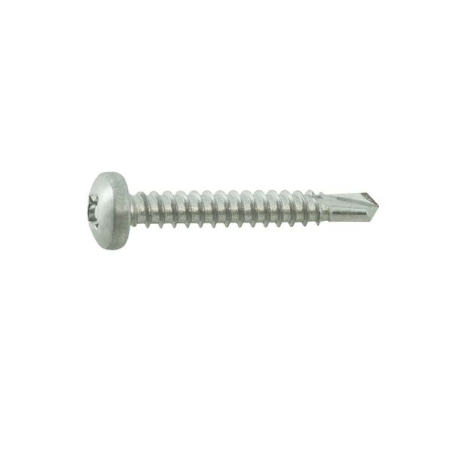 Vis tôle autoforeuse / autoperceuse tête cylindrique inox a4 3.9x25mm x20