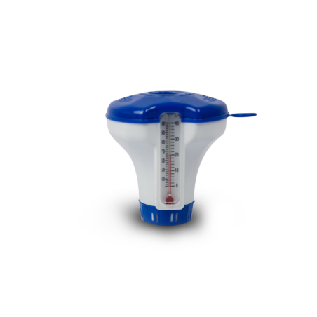 Diffuseur de chlore + thermomètre D.12.7cm