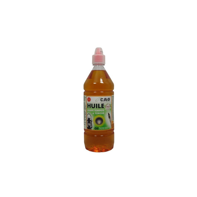 Huile citronnelle pour lampe tempête et torche 1L