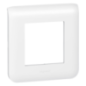 Plaque de finition Mosaic 2 modules blanc