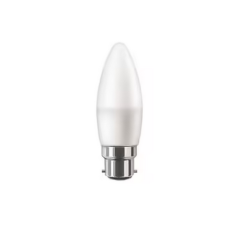 Ampoule LED flamme B22 470LM blanc chaud x1