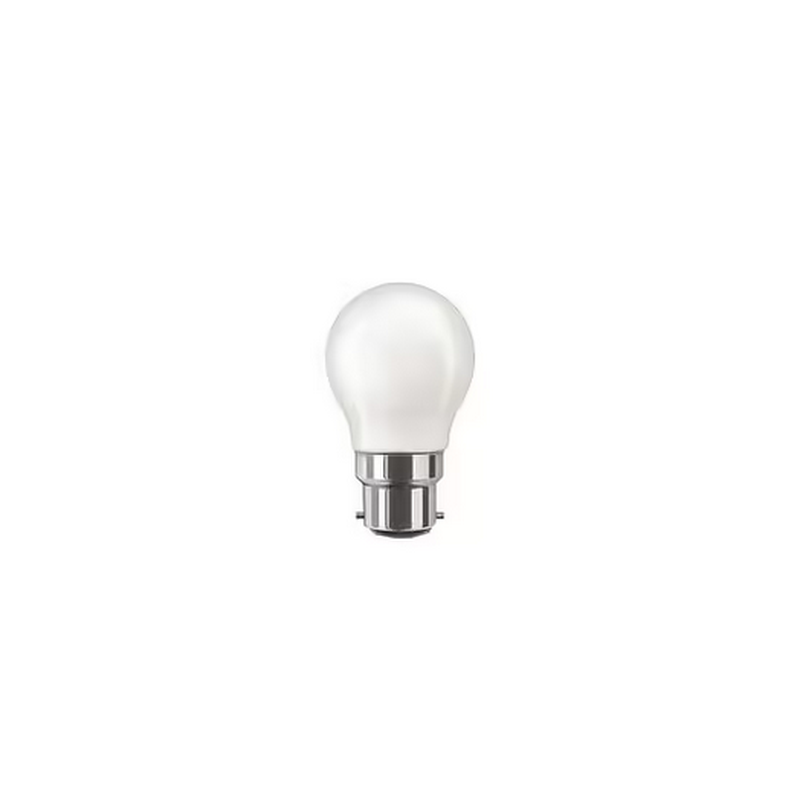 Ampoule LED standard mini transparente B22 470LM blanc chaud
