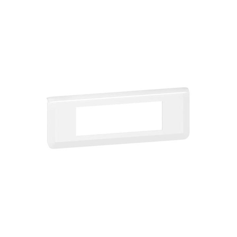 Plaque de finition Mosaic 6 modules blanc