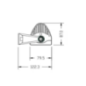 Barre lumineuse travail LED 300W 25500LM 1306x57mm