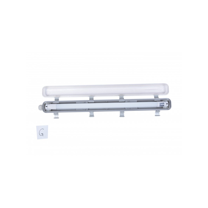Réglette LED IP65 9W 650mm 900LM blanc neutre