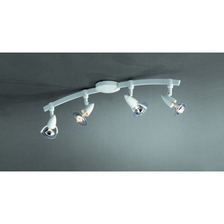 Spots sur arc 4x40W blanc L.720mm