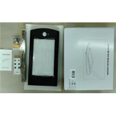 Lampe LED solaire à visser 30x16.5cm