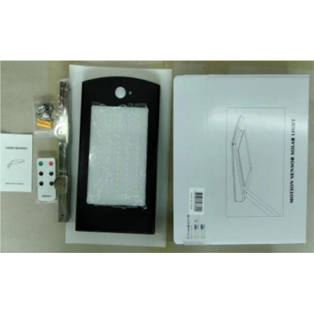 Lampe LED solaire à visser 30x16.5cm