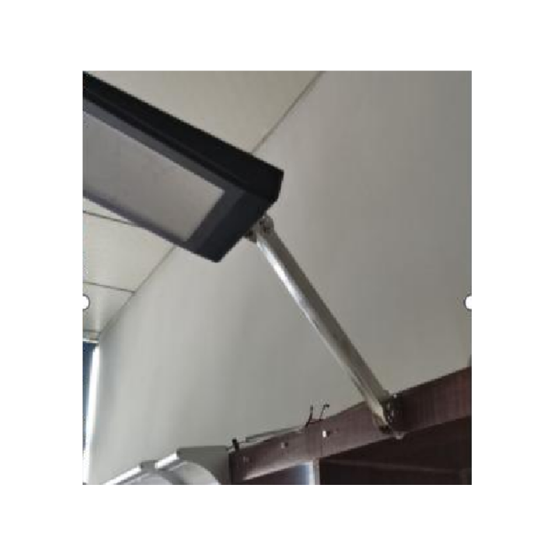 Lampe LED solaire à visser 30x16.5cm