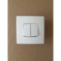 Poussoir double Neptune blanc