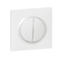 Interrupteur transformeur 5 fonctions va-et-vient Dooxie blanc
