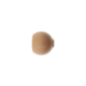 Tringle embout D.28cm boule naturle vernis x2