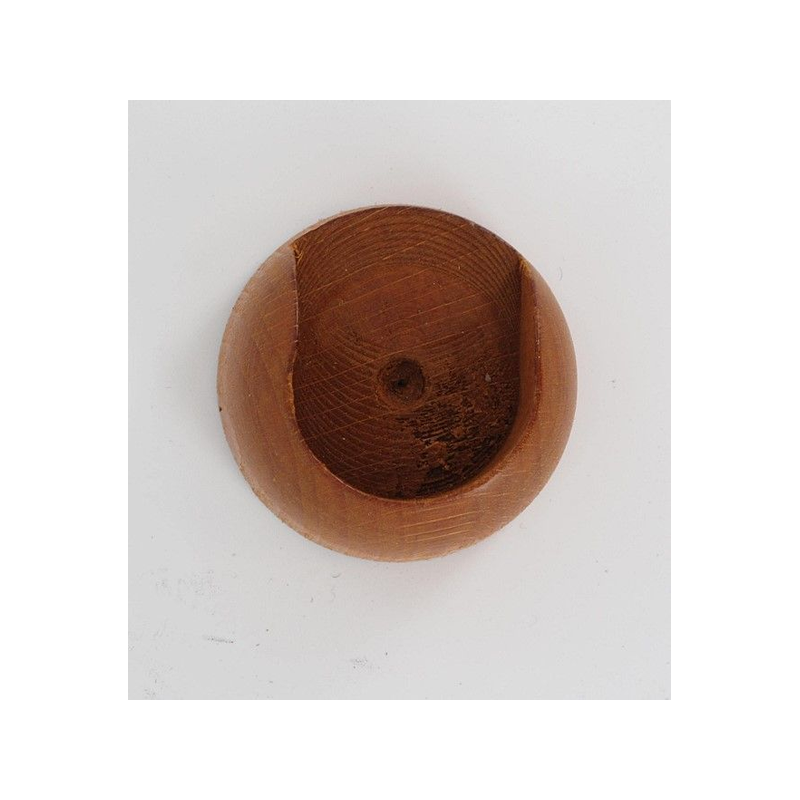 Tringle support mural D.28cm merisier x2