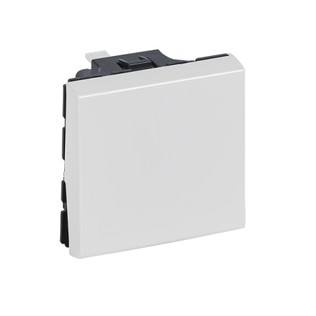 Interrupteur va-et-vient Mosaic easy-led 2 modules blanc