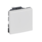 Interrupteur va-et-vient Mosaic easy-led 2 modules blanc