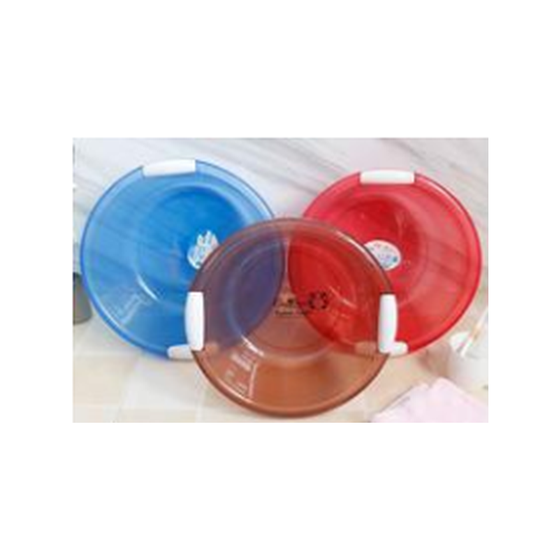 Bassine plastique transparente D.39cm H.17cm