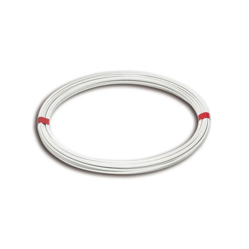 Corde à linge acier plasitifie blanc 20m