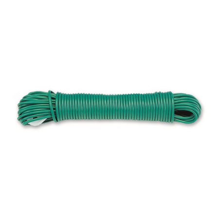 Corde à linge polypropylene vert 20m