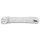 Corde à linge polypropylene blanc 20m