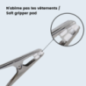 Pince à linge inox gm x10