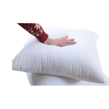 Oreiller coton 70x70cm blanc