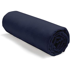 Drap housse 140x190cm ciel d'orage 57 fils