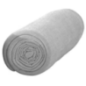 Drap housse 160x200cm zinc 57 fils